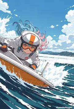 ボートレースぽいもの・・・💦