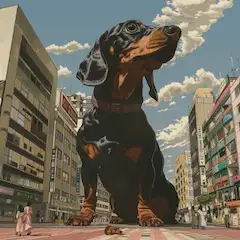 大きなワンコ🐕️