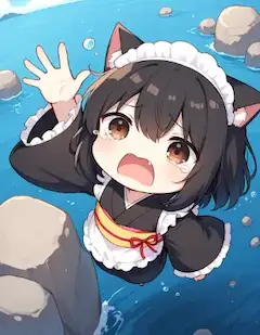 また落とされたニャー(TOT)