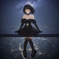 ステラドレスを着させてもらった