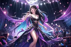 diva captivating singing voice