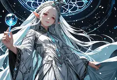 星導きの白銀魔導士