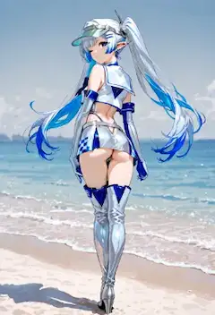 その笑顔が風の流れを運んだように