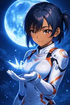 蒼穹のフロンティア【蒼月に舞う折り鶴 ― 星へ還る友へ ―】