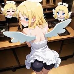 お仕事中の♂天使のふり返り