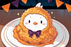 変わった仮装だチュン？