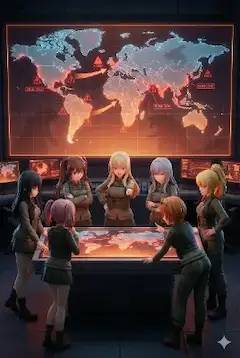 G対策本部（おま好きガールズ×世界地図帳？）