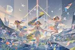 夢の破片に舞う虹色の翼