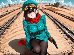 荒野の鉄道守護者
