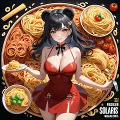 パスタの誘惑クマ耳娘