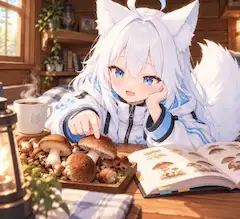 きのこの不思議に夢中！ 探求心が止まらないココロちゃん