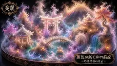 蒸気が織りなす幻想の浮遊庭園