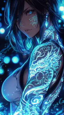 碧光の入れ墨