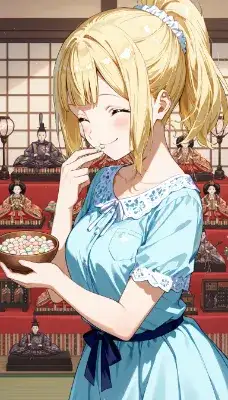 ひな祭りの甘い秘密のひとくち