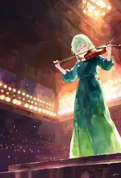 緑の旋律が紡ぐ幻の夜