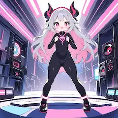 ネオンピンクの小悪魔