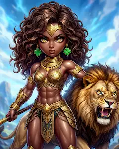 黄金の女戦士　サリン・ライオネス