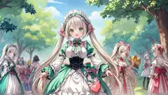 森の乙女たちと秘密のティーパーティー