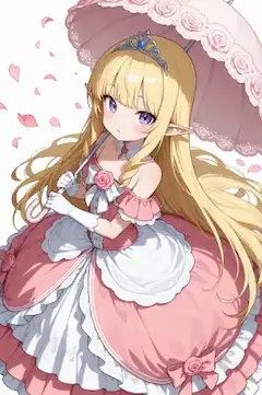 薔薇姫なエルフさん