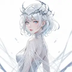 氷の冠を戴く少女の囁き