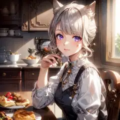 【原神】リネット 朝食