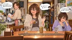 アンジェリカ、家の中ではクールじゃない