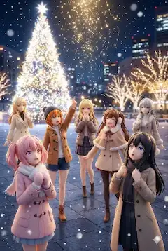 イブの光（おま好きガールズ×クリスマスイブ）