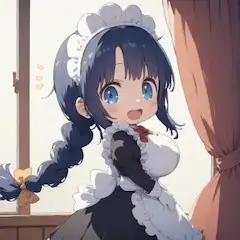 三つ編みめいどちょー