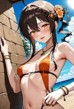 [動画]水着カノンさん