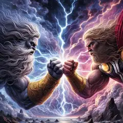 トール　ｖｓ　ゼウス