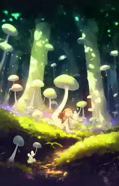 きのこの森