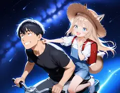 斎藤さんとコン子・タンデムツーリング