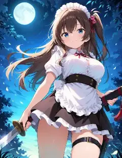 剣客メイドさん