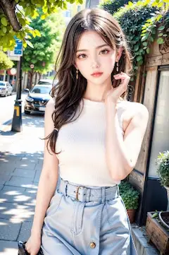 街で見かけた美女