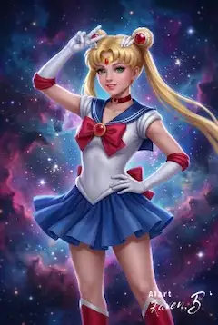 セーラー戦士、おまけの春日野さくら / ミニスカート