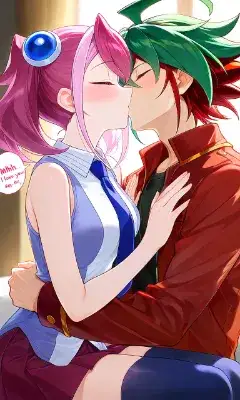 甘いキスの瞬間
