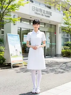 健康診断勧奨ポスターのモデルを務める香さま