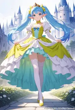 黄色のひらめきが、空の奥にそっと触れるとき