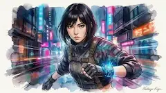 かっこいいキャラクター - 静寂の覚醒