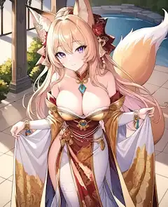 九尾になるため成長中！