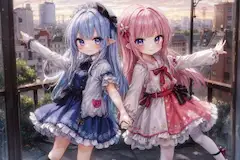 シンメポーズ