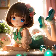 チョコミントの服
