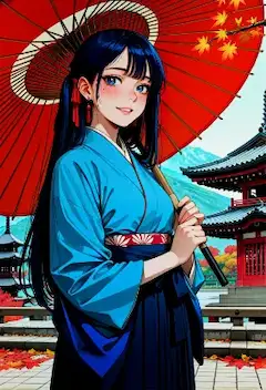 はんなり古都巡り 〜朱に染まる君の笑顔〜