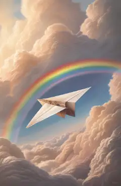 曇り空を割って