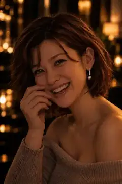 オフショルダー彼女(実写風)