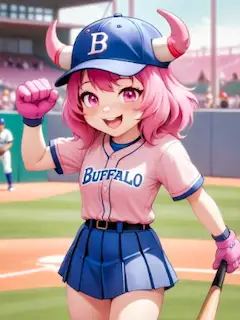 パワーヒッターのバファローさん⚾