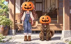 ハロウィン前夜、準備は万端です。