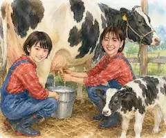 のんびりじゃない⁉・酪農