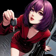 鍵を渡す女
