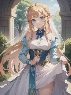 エルフ少女